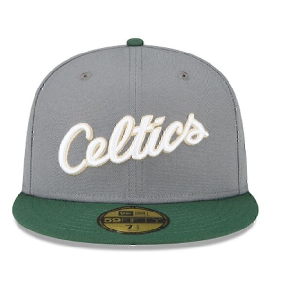 Boston Celtics City Edition Fitted Hat Cap New Era 59FIFTY - Picture 1 of 10